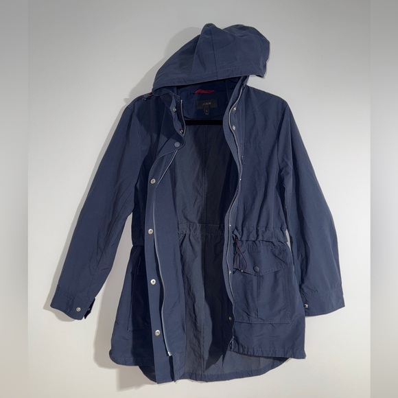 J Crew‎ Navy Blue Perfect Lightweight Jacket Size Small - Picture 8 of 12